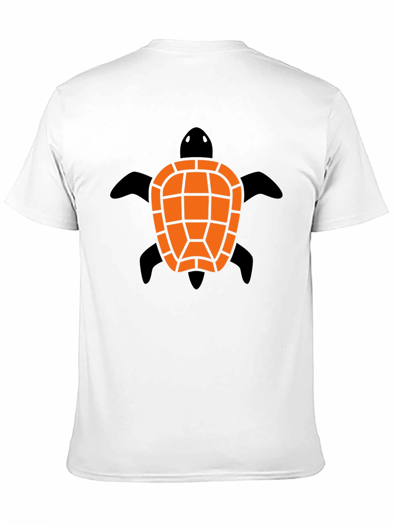 Turtle Graphic Black Tee