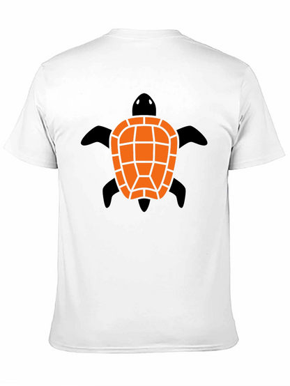 Turtle Graphic Black Tee