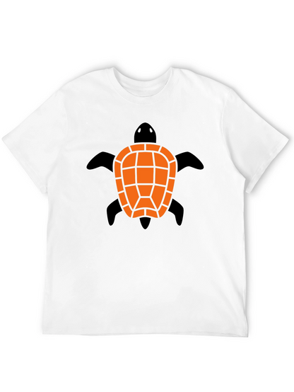 Turtle Graphic Black Tee