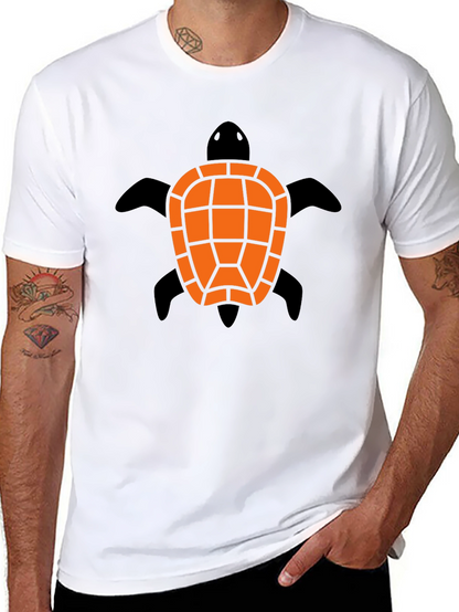 Turtle Graphic Black Tee