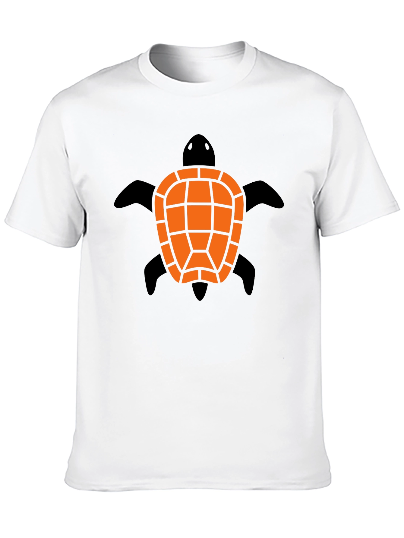 Turtle Graphic Black Tee