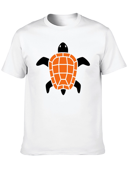 Turtle Graphic Black Tee