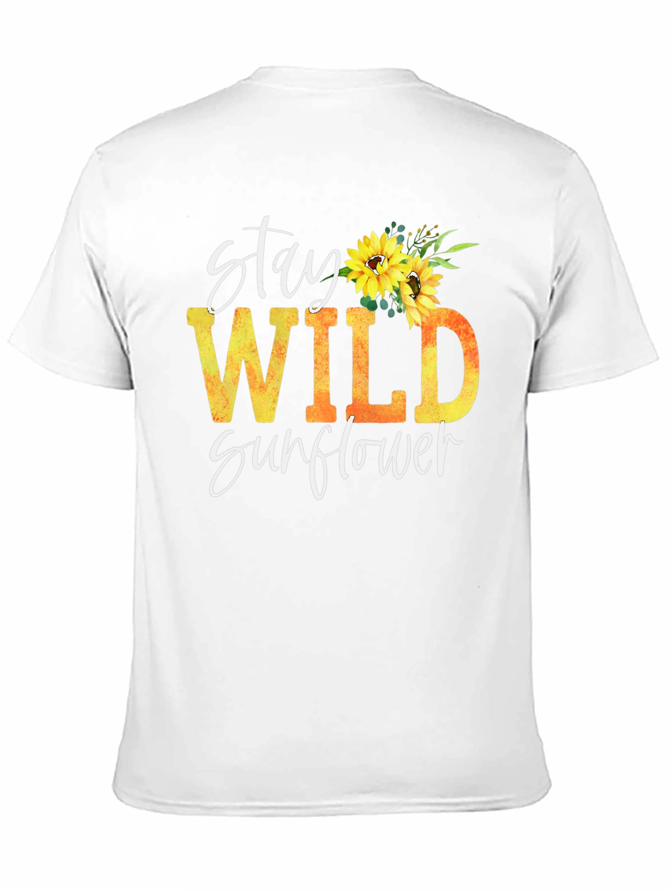Stay Wild Sunflower Graphic Tee