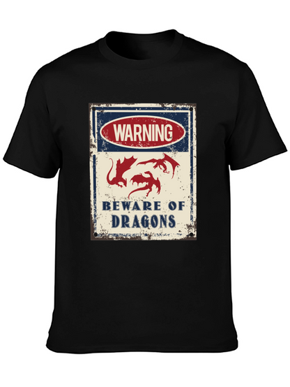 Beware of Dragons T-Shirt | Fantasy Tee