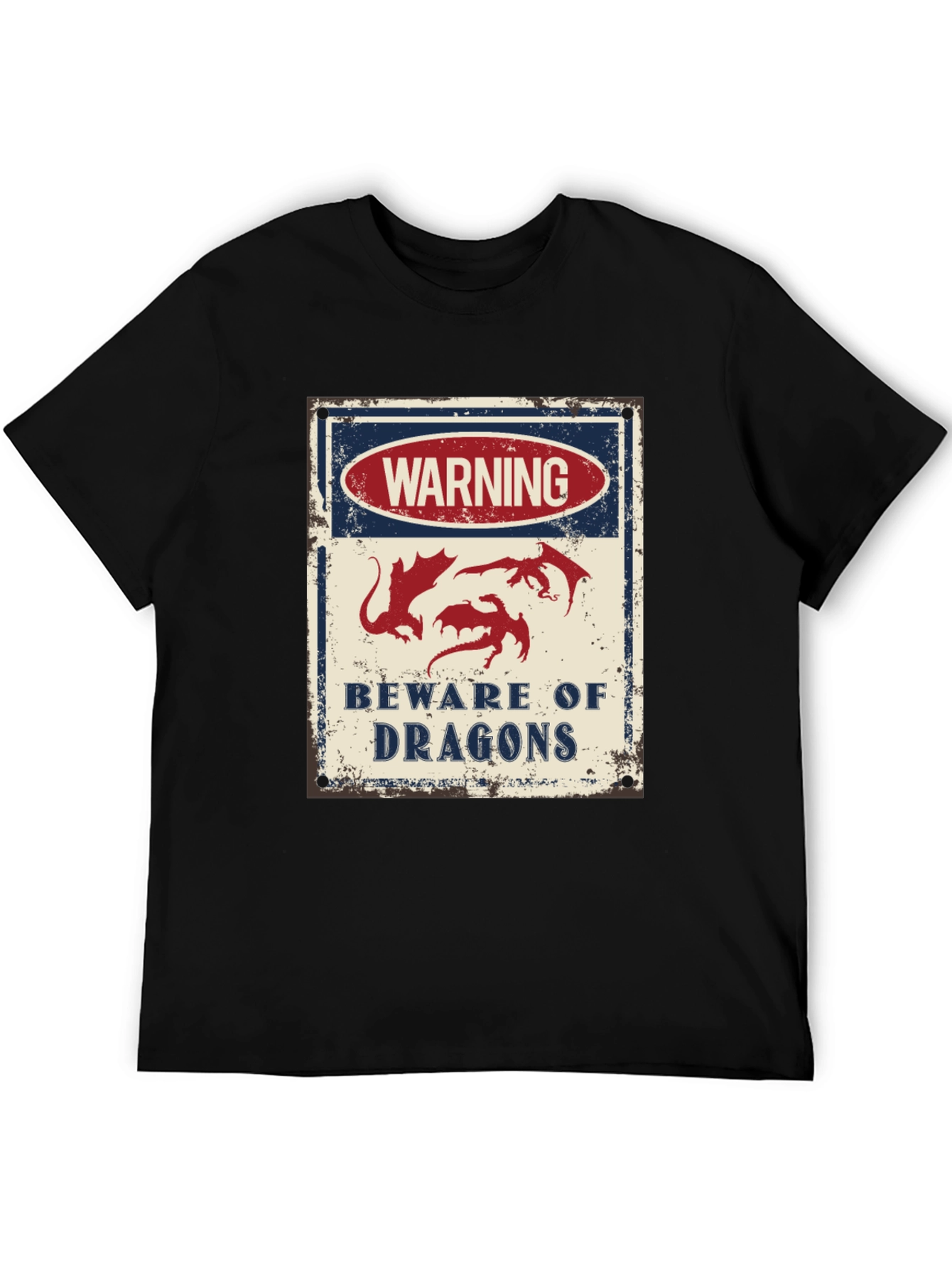 Beware of Dragons T-Shirt | Fantasy Tee