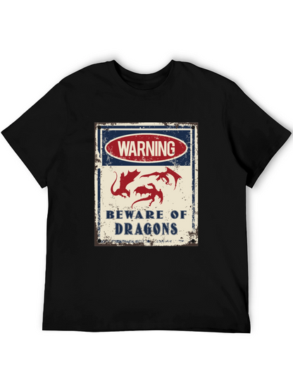 Beware of Dragons T-Shirt | Fantasy Tee