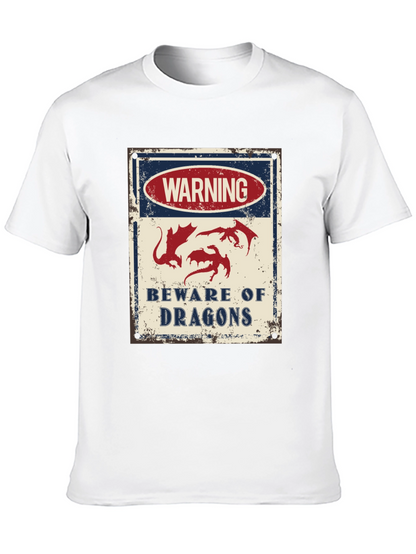 Beware of Dragons T-Shirt | Fantasy Tee