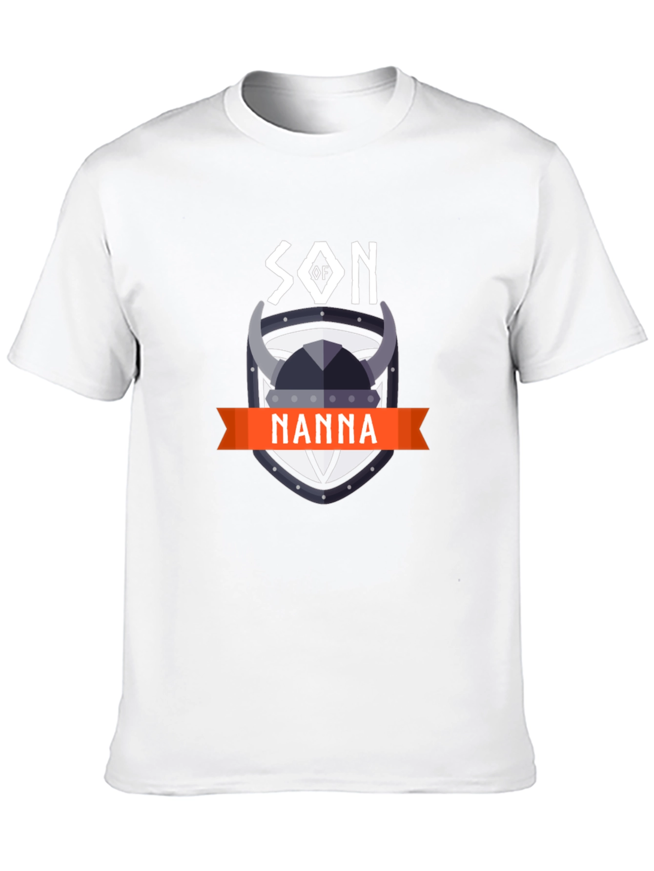Son of Nanna Viking Graphic Tee - Black