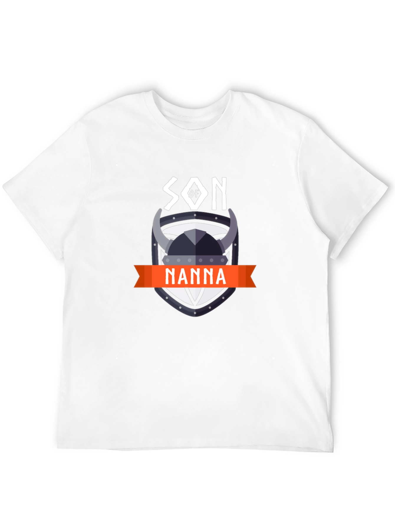 Son of Nanna Viking Graphic Tee - Black