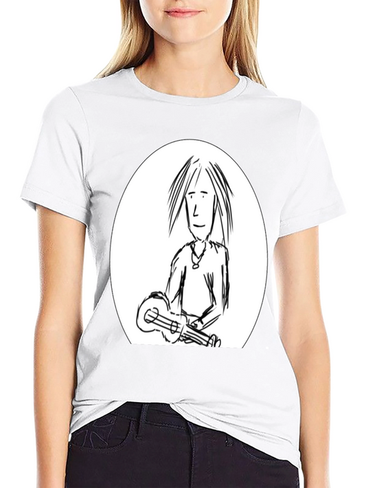 Ukulele Man Graphic Tee - Black Unisex T-Shirt