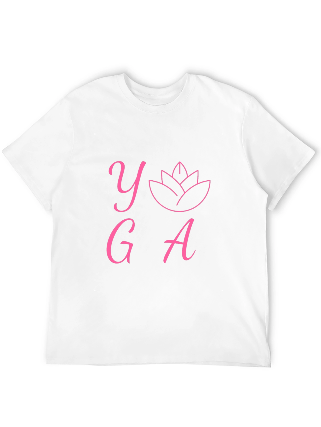 Yoga Graphic Print T-Shirt - Black