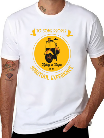 Vespa Spiritual Experience Graphic T-Shirt