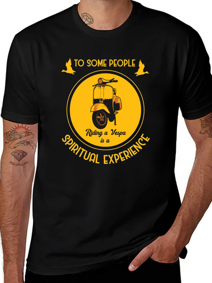 Vespa Spiritual Experience Graphic T-Shirt