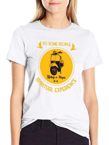Vespa Spiritual Experience Graphic T-Shirt