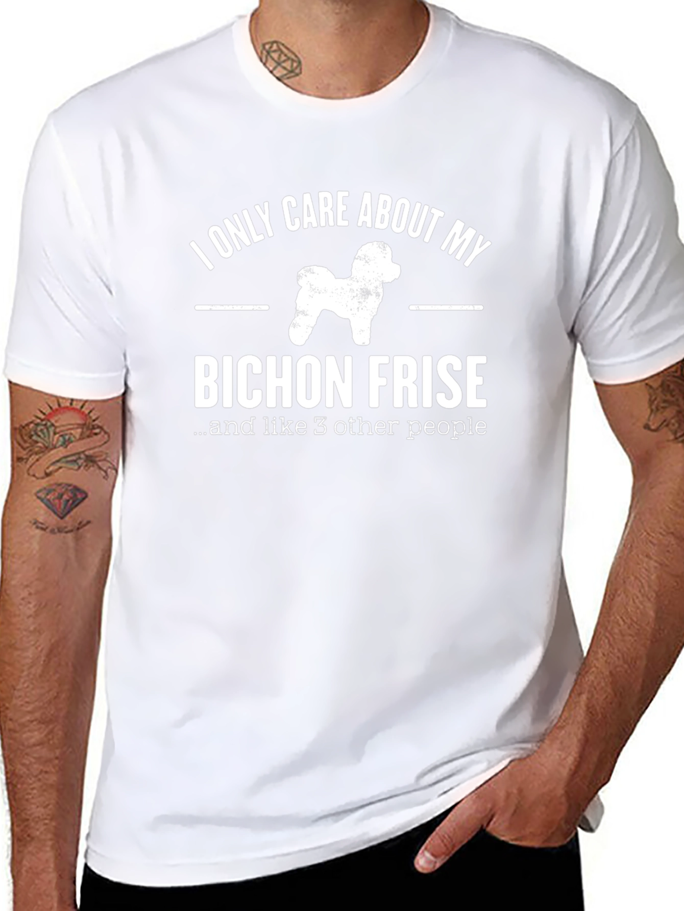 Bichon Frise Dog Lover T-Shirt