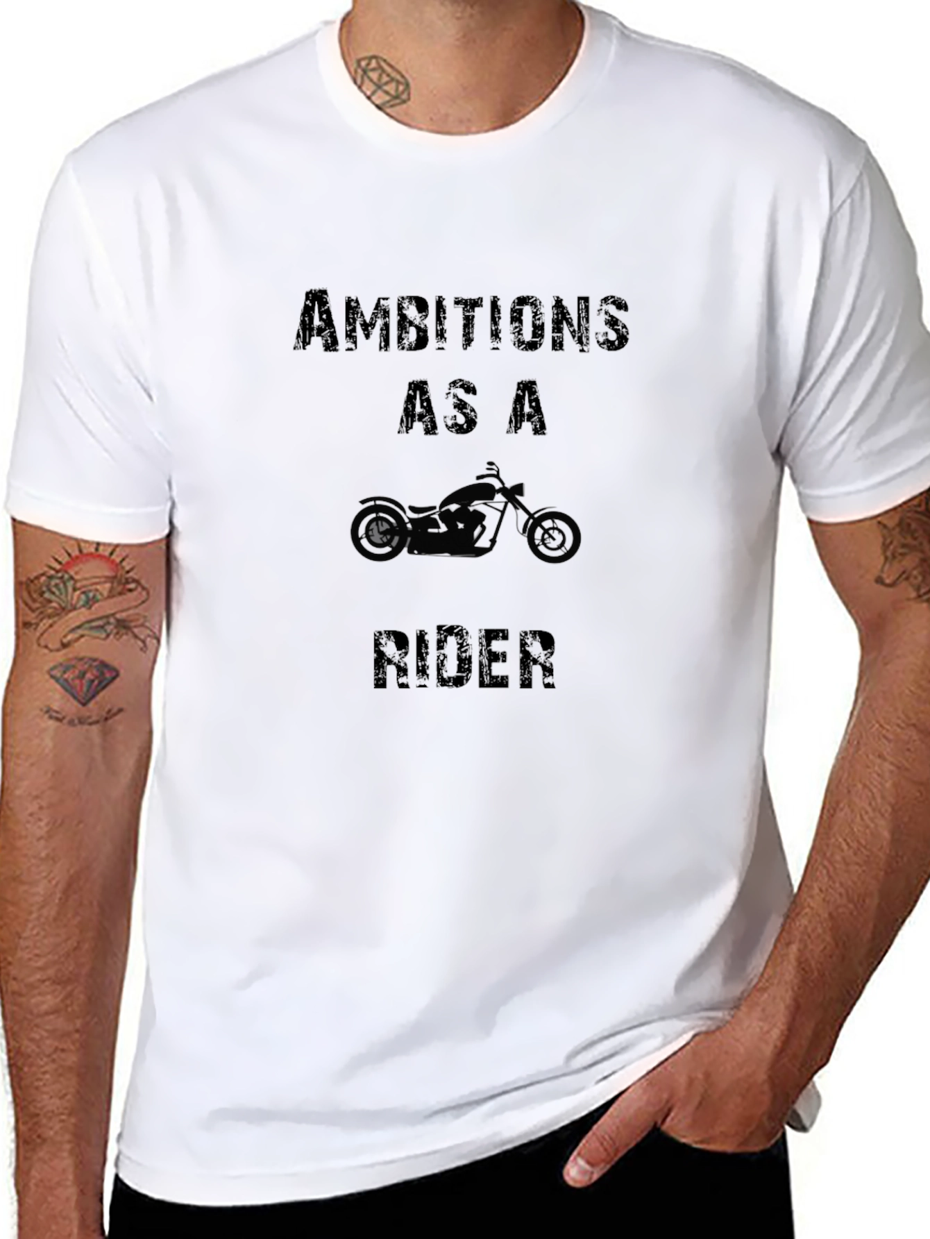 Ambitions as a Rider Black T-Shirt