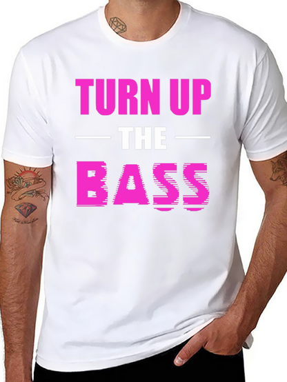Turn Up the Bass Graphic Tee