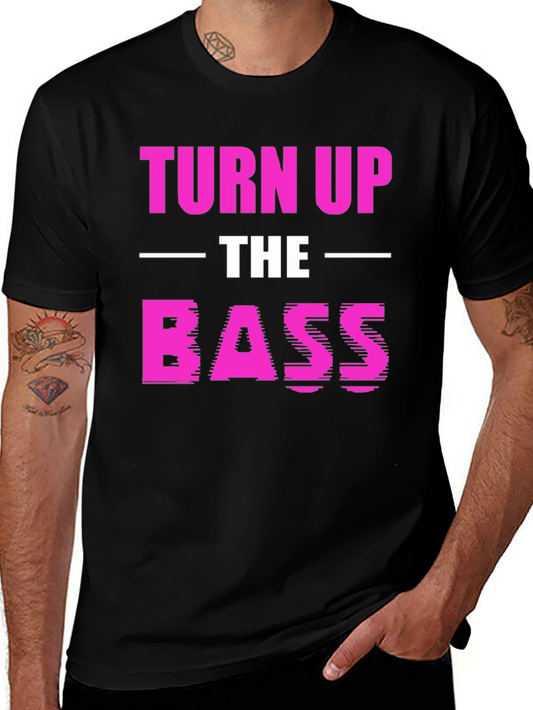 Turn Up the Bass Graphic Tee