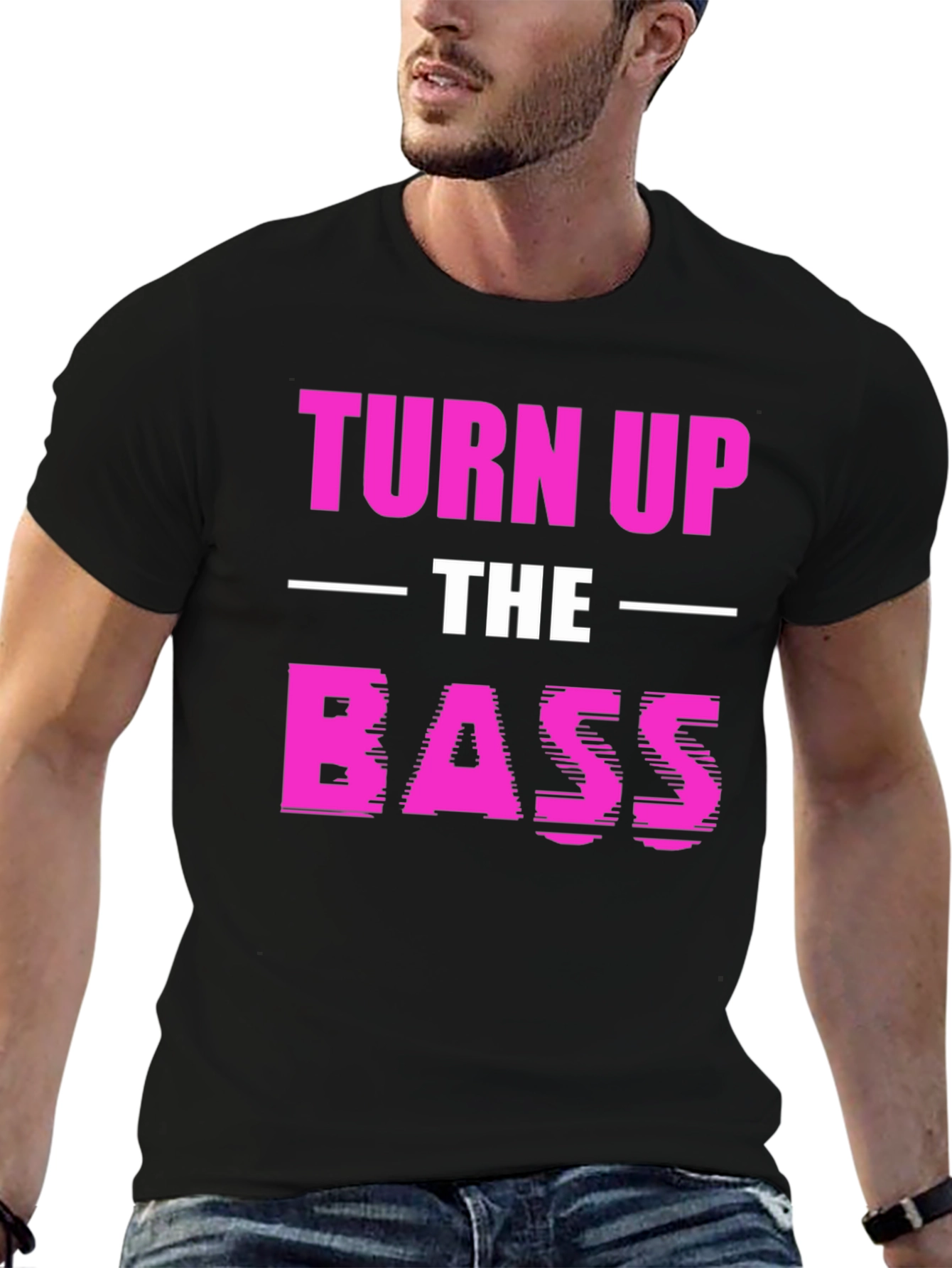Turn Up the Bass Graphic Tee