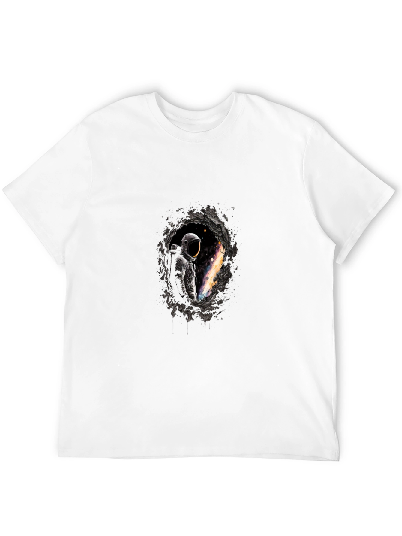 Astronaut Space Portal Graphic Tee