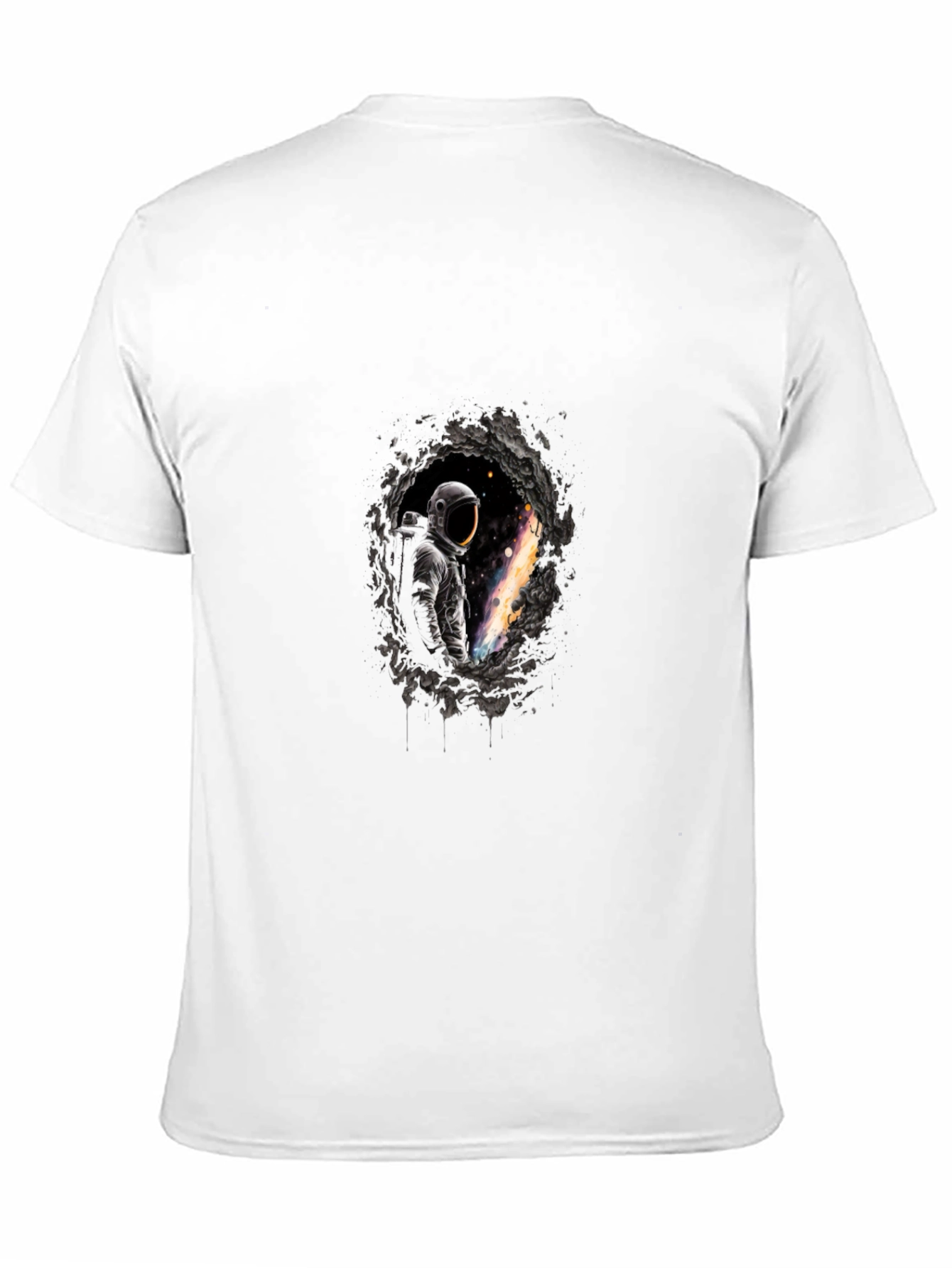 Astronaut Space Portal Graphic Tee