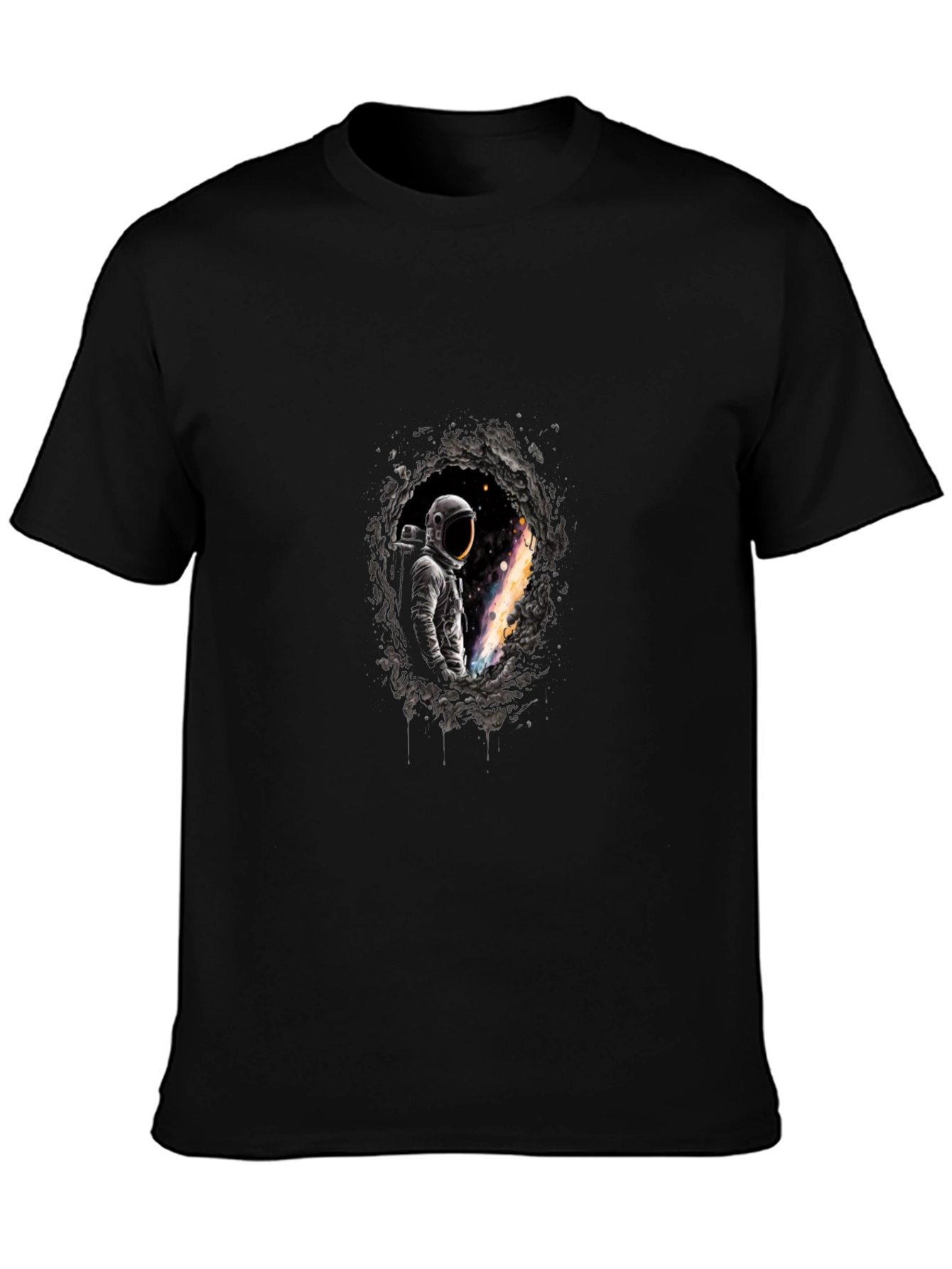 Astronaut Space Portal Graphic Tee