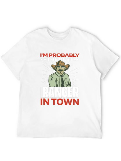 Best Ranger in Town T-Shirt - Black Graphic Tee