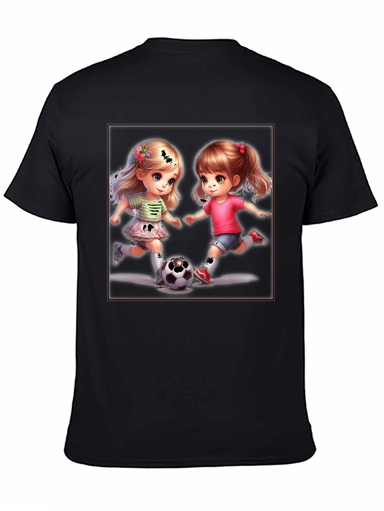 Soccer Girls Graphic T-Shirt