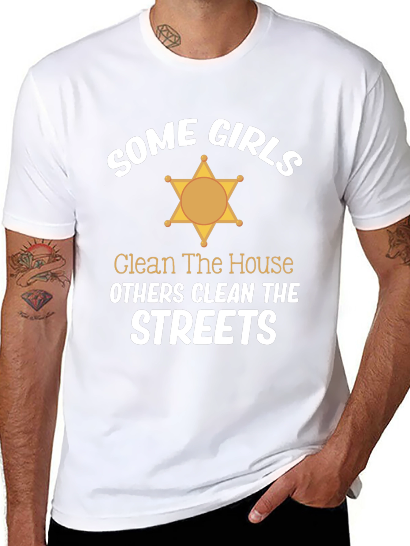 Some Girls Clean Streets Graphic Tee