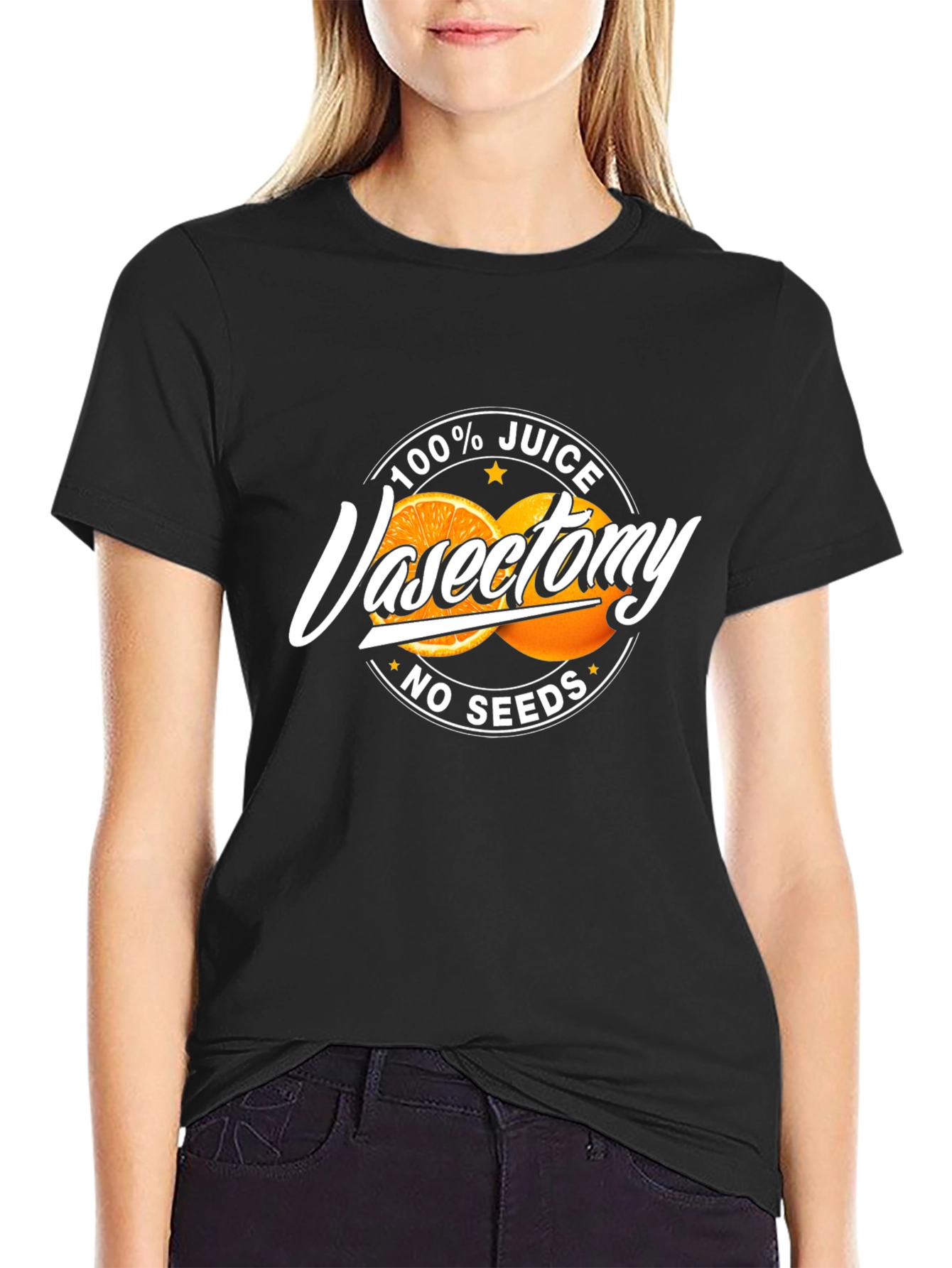 100% Juice Vasectomy Funny Graphic T-Shirt
