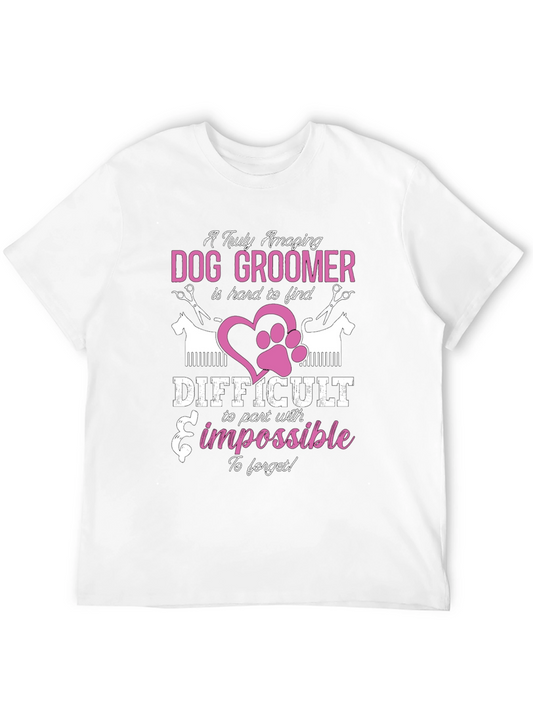 Amazing Dog Groomer Graphic T-Shirt