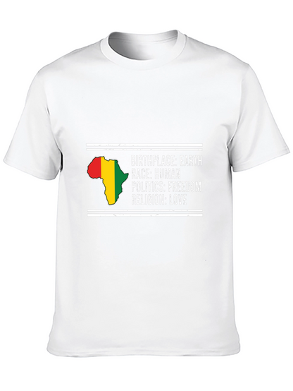 Birthplace Earth T-Shirt - Human Race Freedom Politics Love
