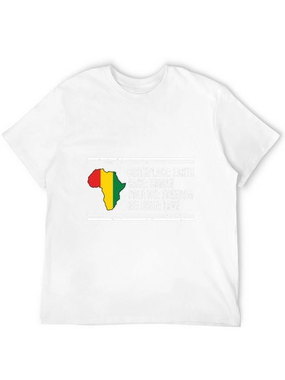 Birthplace Earth T-Shirt - Human Race Freedom Politics Love