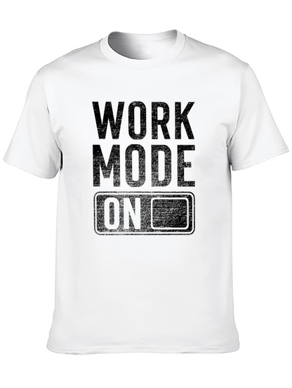Work Mode On Graphic T-Shirt