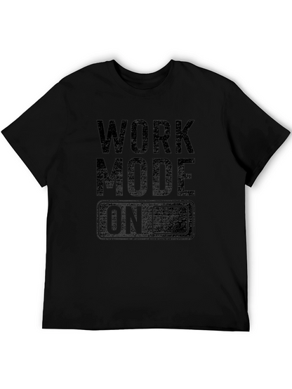 Work Mode On Graphic T-Shirt