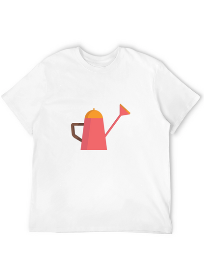 Watering Can Graphic Tee - Stylish Garden Lover Shirt