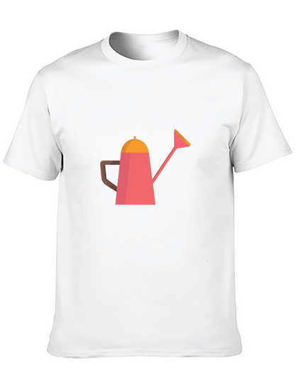 Watering Can Graphic Tee - Stylish Garden Lover Shirt