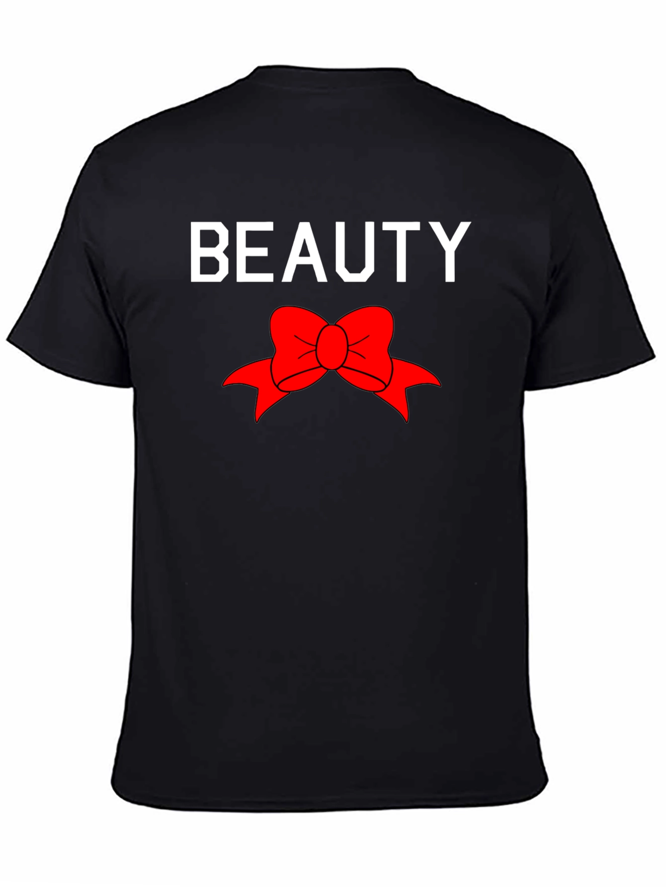 Beauty Bow Graphic Tee - Trendy Style