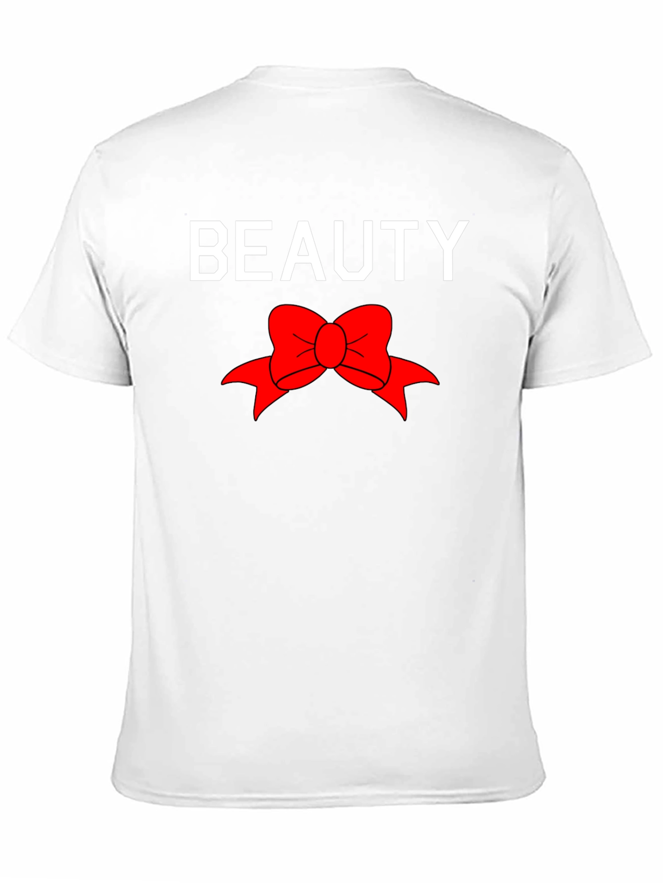 Beauty Bow Graphic Tee - Trendy Style