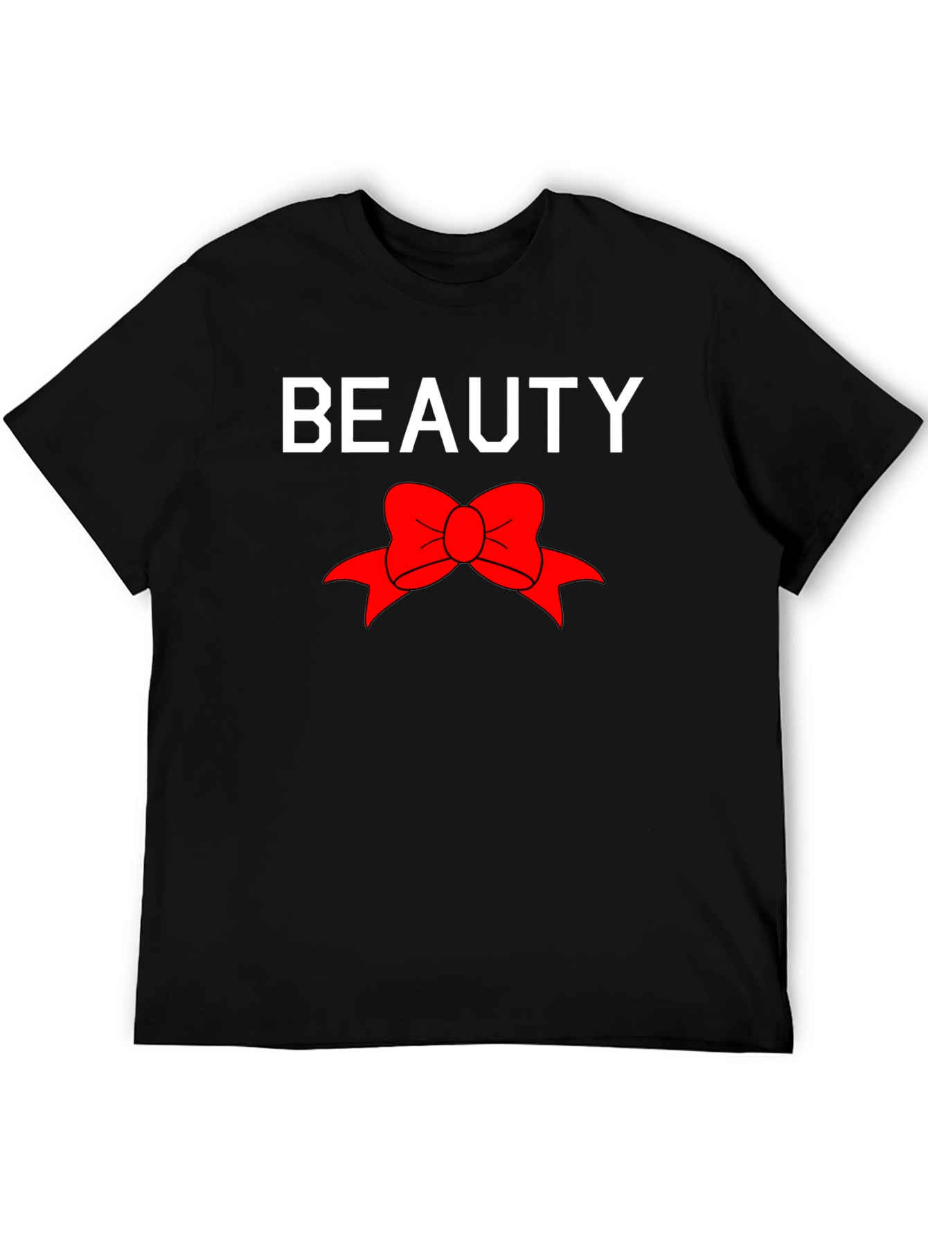 Beauty Bow Graphic Tee - Trendy Style