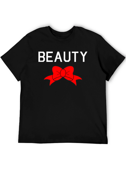 Beauty Bow Graphic Tee - Trendy Style