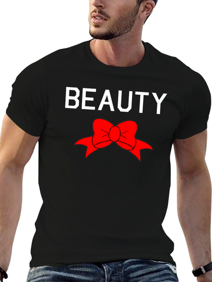 Beauty Bow Graphic Tee - Trendy Style