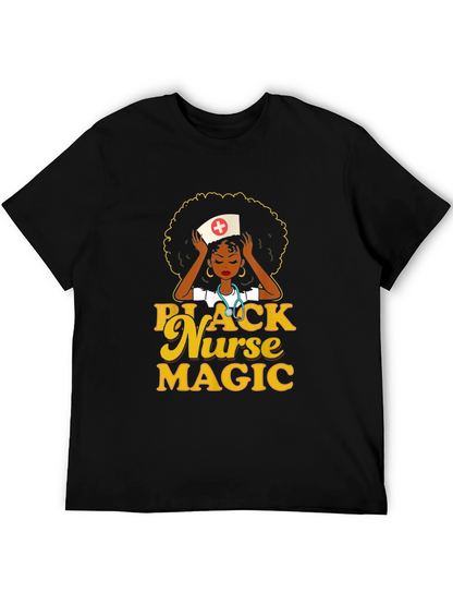 Black Nurse Magic T-Shirt