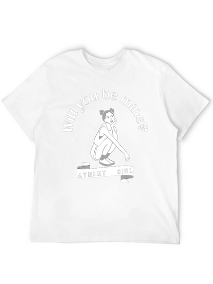Athlete Girl Will You Be Mine T-Shirt