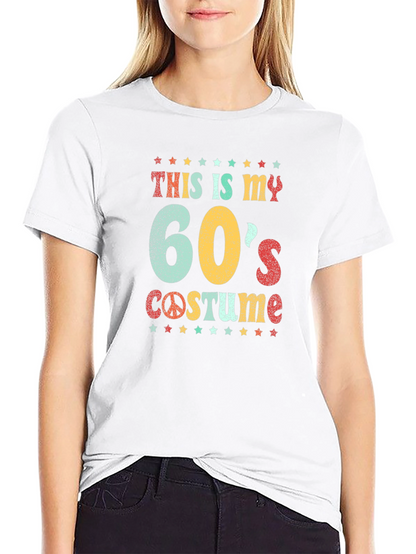 60s Costume T-Shirt - Retro Hippie Style!