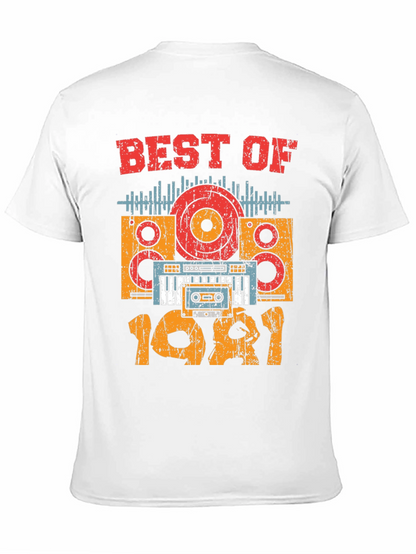 Best of 1981 Retro Music T-Shirt