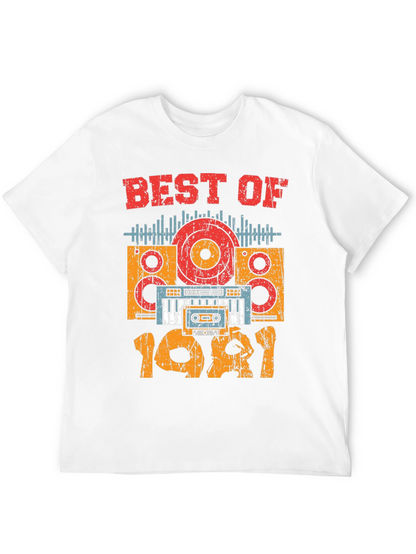 Best of 1981 Retro Music T-Shirt