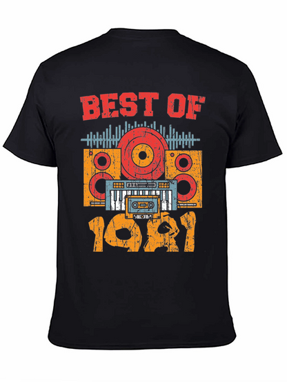 Best of 1981 Retro Music T-Shirt