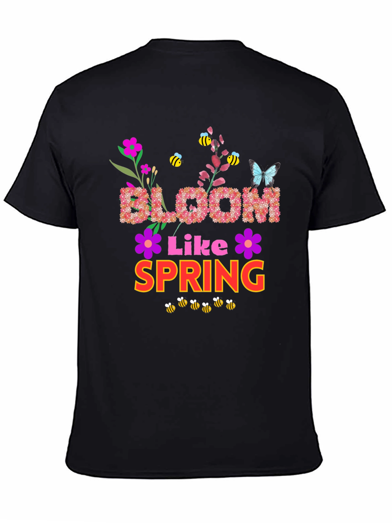 Bloom Like Spring Graphic T-Shirt