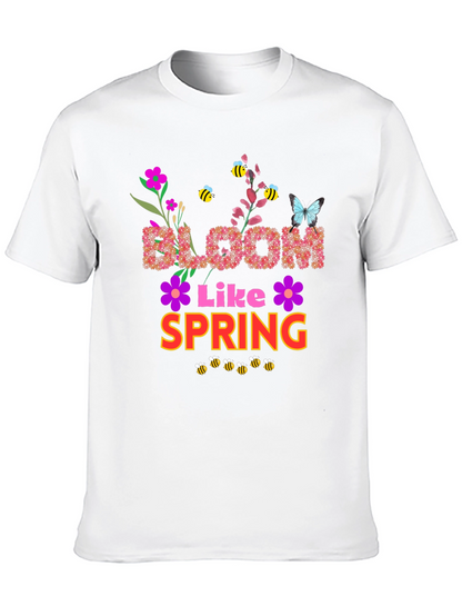 Bloom Like Spring Graphic T-Shirt